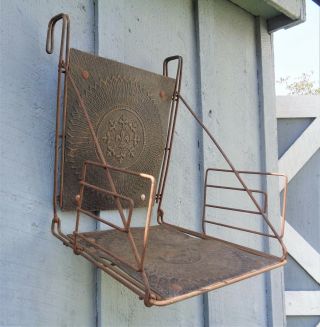 Spaulding Fibre Antique Vintage Booster Child Seat Chair 3
