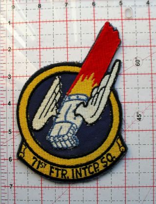 Usaf Patch 71st Fis 1950 