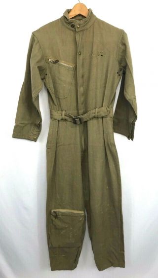 Wwii Us Army Air Forces A - 4 Flight Suit