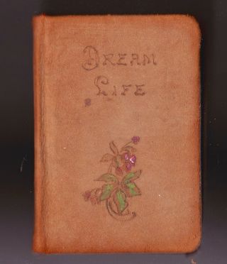 Dream Life A Fable Of The Seasons Leather Covered Boards Gold Gilt By Ik Marvel
