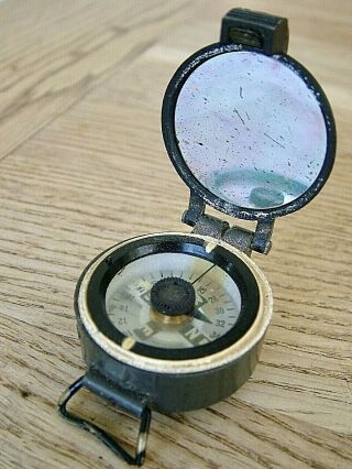 Rare Vintage Military Wrist Compass Ref No6b 107 8171 British Raf
