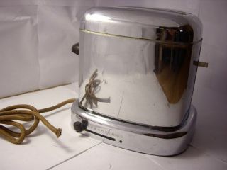 Vintage Toaster Model 86 - 05de Antique Montogomery Ward.  Chrome D - 4 Rare
