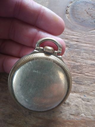 Hamilton Railroad pocket watch Railway Special Parts Only 3