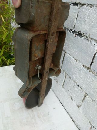 VINTAGE INDUSTRIAL/ TANGENT - gent ELECTRIC ' FIRE ' ALARM BELL/ GARAGE /MANCAVE 6