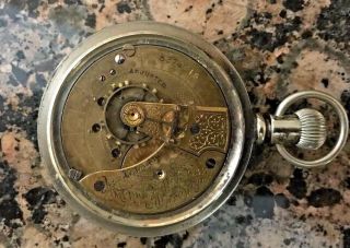 1892 Waltham 18 SIZE 17j Grade 15 Model 1883 Pocket Watch - 5
