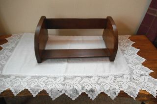 Vintage Wooden Book Stand / Shelf Suitable For Large Books