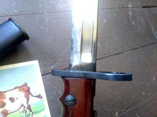 WW2 British English Lee Enfield No.  4 bayonet No.  7 Spike fighting knife SMLE 3