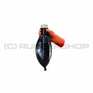 Gas Mask Rebreathing Bag 1 Litre For Latex Cosplay Fetish Hood Catsuit Costume