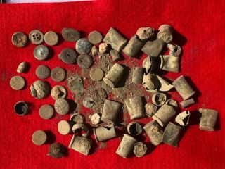 Battle Of Gettysburg,  S.  Mountain Civil War Artifacts/bullets Relics