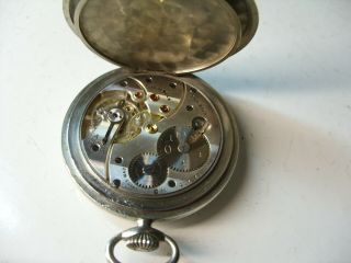 Cyma Tavannes vintage pocket watch 8