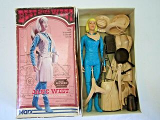 Vintage Marx Best Of The West Jane West Cowgirl Action Figure