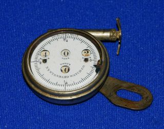 Vintage York Standard Watch Co Odometer Velometer Antique Bicycle Accessory