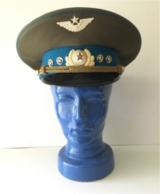 Soviet Union - Ussr - Russian Military Hat With 4 Stars - 1991