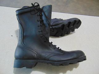 Old Stock Military Issue Combat Boots With Speed Laces 12n 12