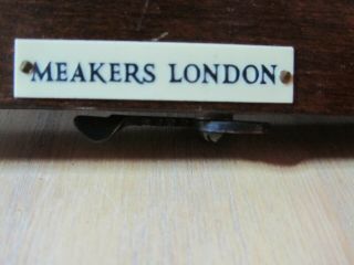 WOODEN ACME TIE PRESS MEAKERS OF LONDON IN OAK PRE WAR 3 1/2 