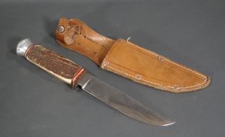 Wwii Bulgarian Boy Scout German Ed.  Wusthof Solingen Award Knife Etched Blade
