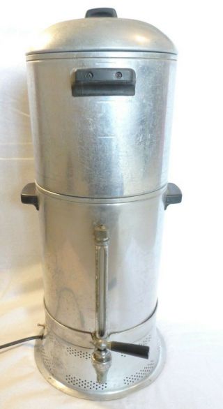 Large Drip Coffee Maker And Urn,  48 Cup,  1950 