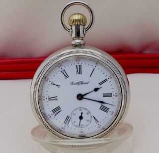 Antique 1911 South Bend 15 Jewels Pocket Watch - Dial - Size 18 - Runs