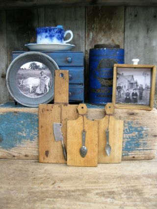 Antique Pantry Tin Old Photo Print Woman with Hoe 6