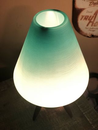 1960 ' s mid century modern Lamp Beehive 13.  5”H X 7”W 3