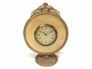 Bernard Rice’s Sons Vanity Clock,  Haven Compensates Movement | Ref 21408