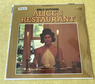 Vintage Arlo Guthrie Alice’s Restaurant Lp In Shrink