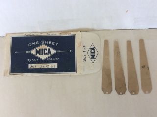 Set Of Four Mica Replacement Towers For D - 12 G E Toaster