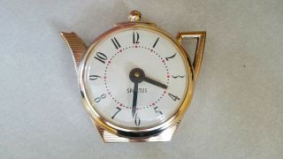 Vintage Spartus Teapot Kitchen Clock Battery Operated