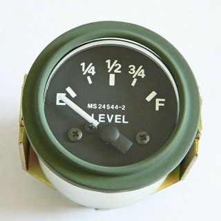 Fuel Level Gauge 24 Volt Military Jeep Willys M151 A1 A2 M38a1 M35 A2