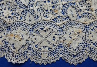 A VICTORIAN MALTESE LACE BOLERO 6