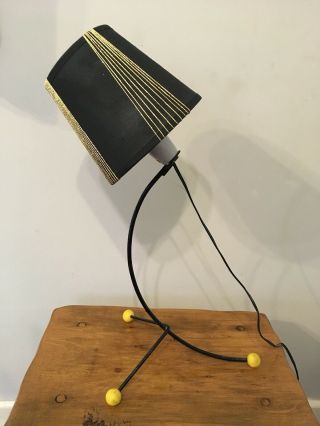 Vintage Retro Atomic Gumball Table Desk Lamp