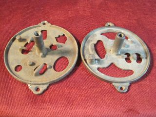 Antique Bells Brass & Steel Decorative Parts Non For Repair 7