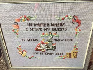 Antique Cross Stitch Sampler