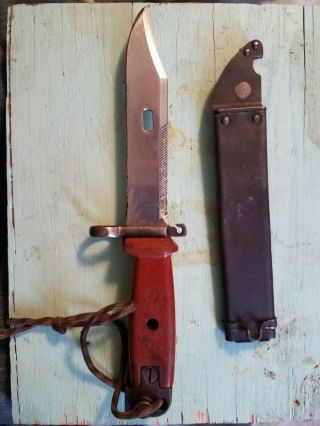 Us Military,  M16,  Trench Knife,  Wire Cutter And Sheath 2