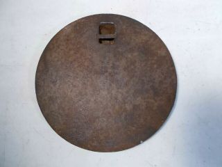 Antique Cast Iron Wood Stove,  Cover Lid Marked 8 - 1 On Back.