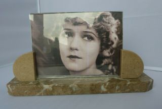 Stunning Art Deco French Marble Photo Frame.  C1930 