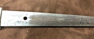 WWII era Samuria Sword,  Gendiato with a Star stamp 5