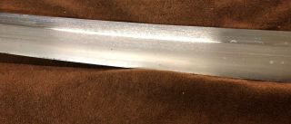 WWII era Samuria Sword,  Gendiato with a Star stamp 8