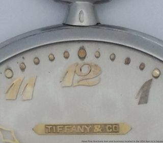 Audemars Piguet Tiffany Platinum 19J Art Deco Vintage Pocket Watch 5