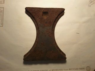 Coal Wood Cook Stove Lid Top Divider Off Stove Vintage Cast Iron Good Cond.