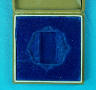 Rare Mongolian Mongolia Empty Box Case for Military Merit Pin Order Medal Cross 5