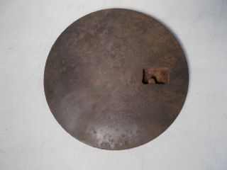 Antique Cast Iron Wood Stove,  Cover Lid Marked Household Ww Co On Back.