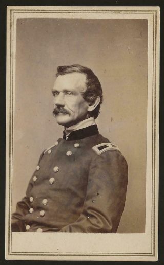 Civil War Cdv Union General Andrew A Humphreys Army Of The Potomac
