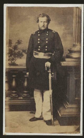 Civil War Cdv Union General John Palmer 14th Illinois Infantry