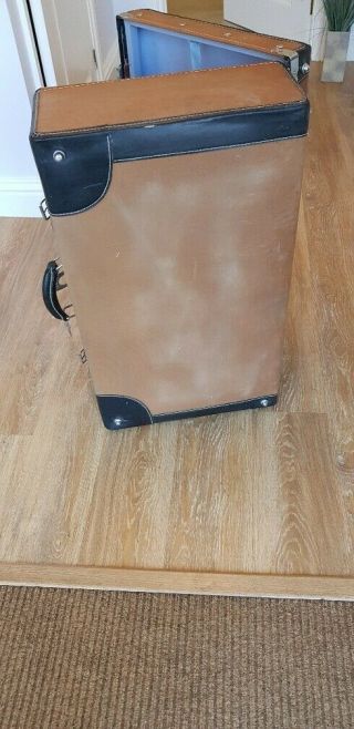 Large Vintage Antique Steamer Trunk Suitcase 3