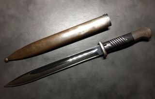 1941 Dated MATCHING WW2 German Mauser K98 Bayonet and Scabbard 5