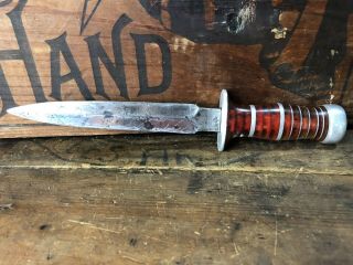 Ww2 Us Military Trench Knife Blade,  Lucite Handle