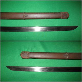 Interesting Old Blade Japanese WW2 Sword Old with Signed Tang 9