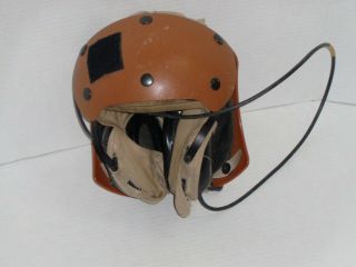Military Surplus Helmet Flight Deck Crewman Impact Resistant Size 7 1/4