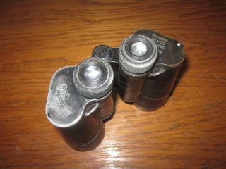 WW2 German Wehrmacht 10x50 Carl Zeiss Jena Binoculars 3 - 5